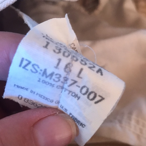 Vintage Riders by Lee denim beige size 16 long - Picture 6 of 7